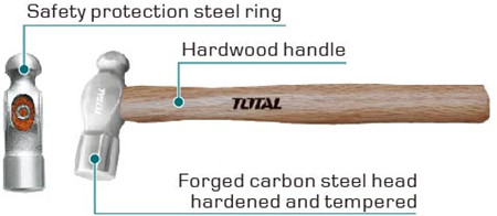 TOTAL مطرقة THTW7416