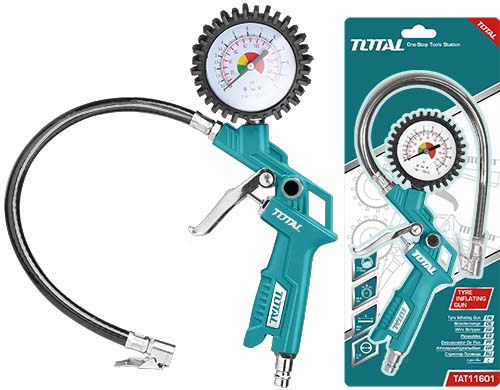 TOTAL Pistolet À Air Comprimé Pour Gonfler Les Pneus TAT11601