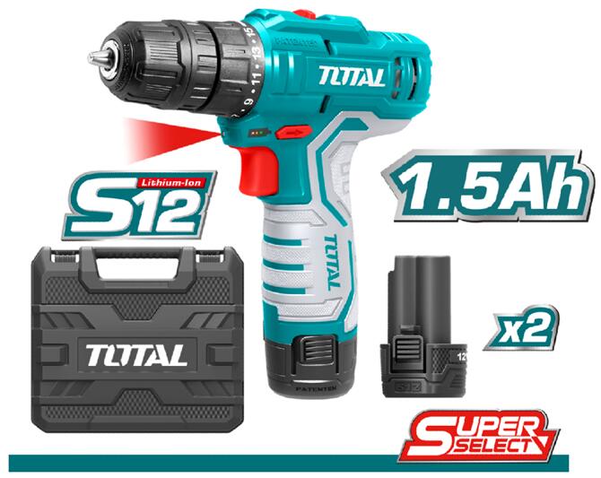 TOTAL Cordless drill TDLI12325