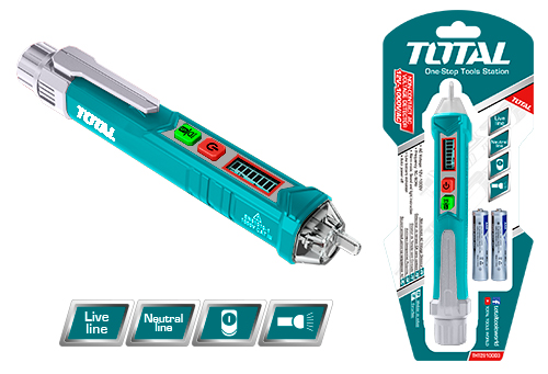 TOTAL Detector De Voltaje Ac THT2910003