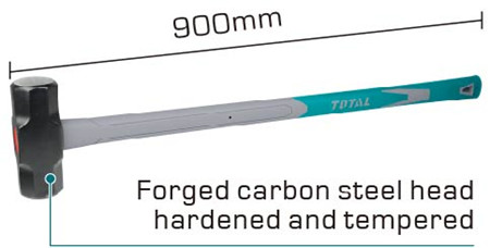 TOTAL Martillo Mazo Antichispa THT750516