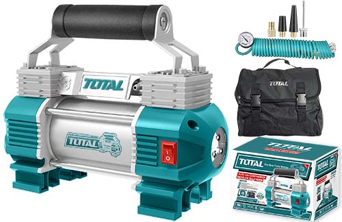 TOTAL Compresseur D'Air Auto TTAC2506